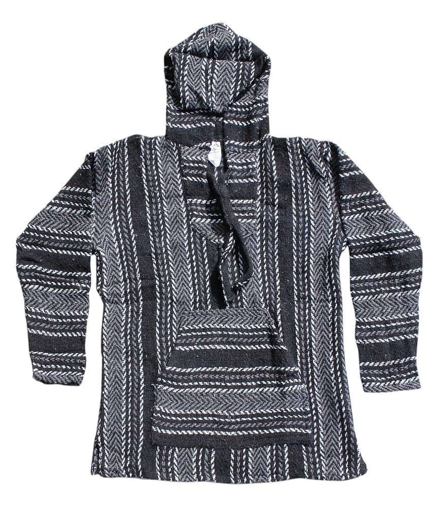 Amazon.com: Del Mex Deluxe Mexican Baja Hoodie Sweatshirt